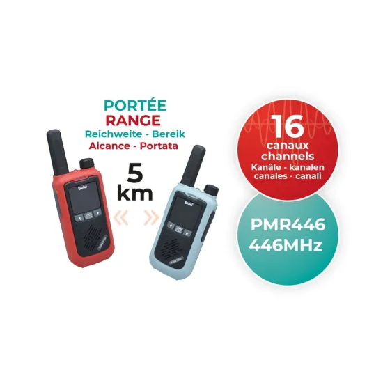 Aufladbare Walkie-Talkies