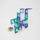 Magnetischer Konstruktionsbaukasten Ball Run Bright Pack 114 Teile