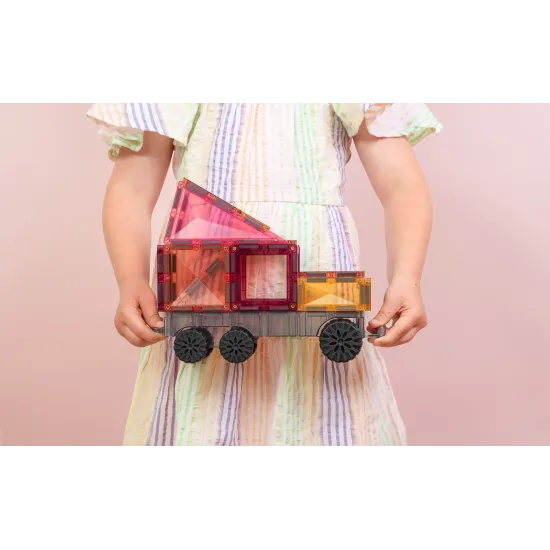 Magnetisches Konstruktionsset Pastel Transport Pack 50 Teile Magnetisches Konstruktionsset Pastel Transport Pack 50 Teile