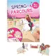 Kreativbuch Miss Melody Spring Parcours mit Reitern, Hindernissen und Reitplatz