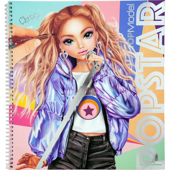 Kreativbuch Modedesigner Popstar TOPModel Depesche