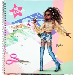 Kreativbuch Modedesigner Popstar