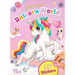 Stickerbuch Einhornwelt mit Stickern