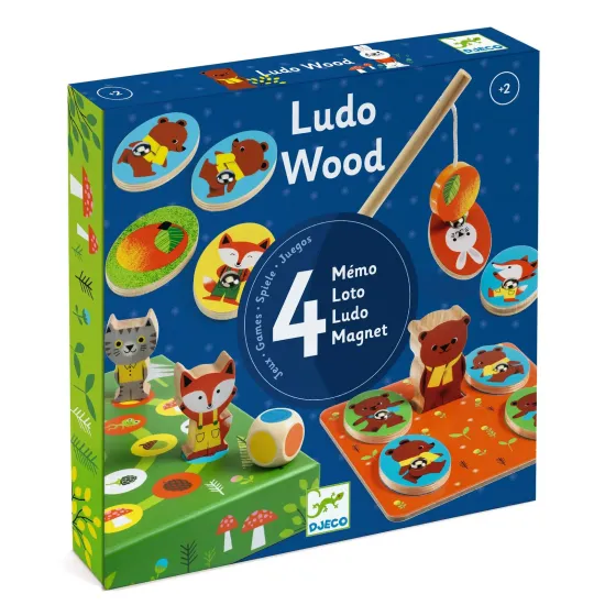 4 Spiele im Ludo-Wald