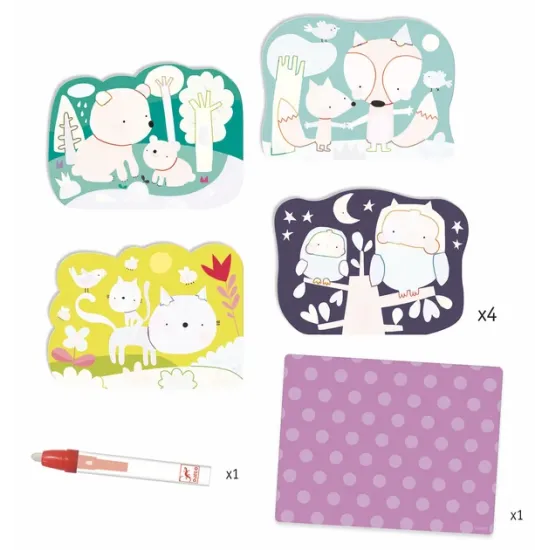 Zauberhafte Wassermalerei für die Kleinen