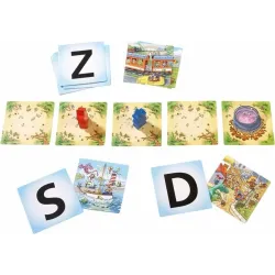 Pädagogisches Wort-Mini-Spiel ABC