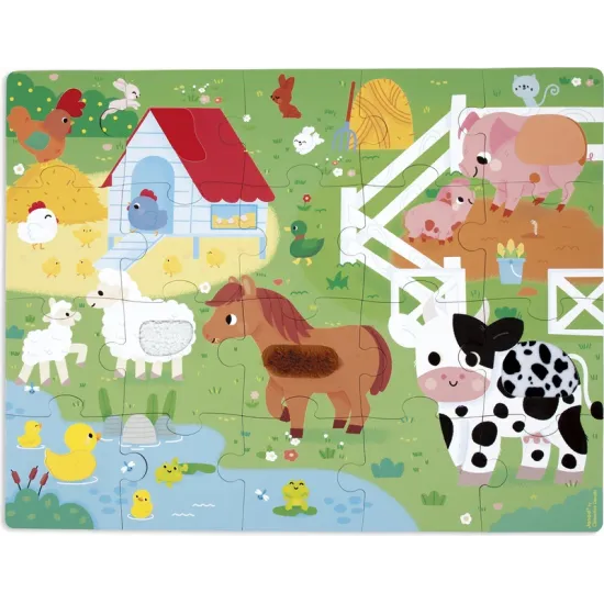 Tastpuzzle Bauernhof