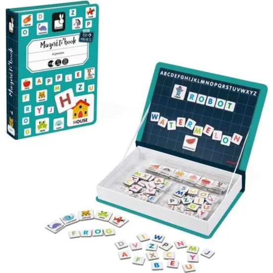 Magnetisches Buch Englisches Alphabet