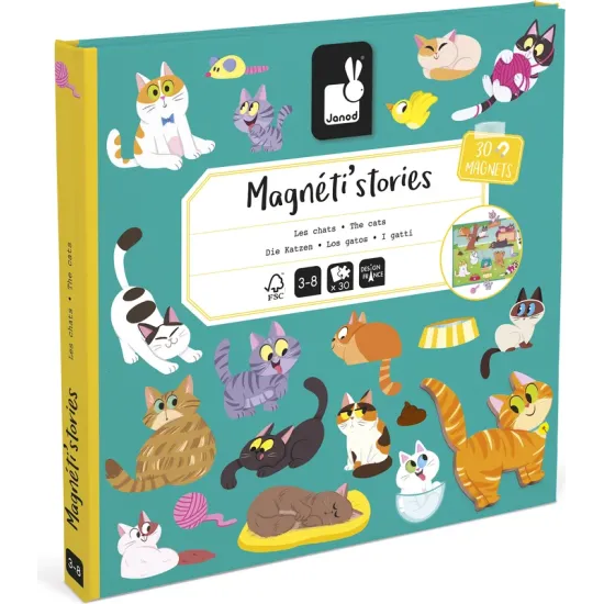 Magnetische Geschichten Katzen