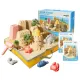 Jarmelo Kinetic Sand Set Deluxe – zwei Sandsäcke, 18 Modellierwerkzeuge und ein Laufstall