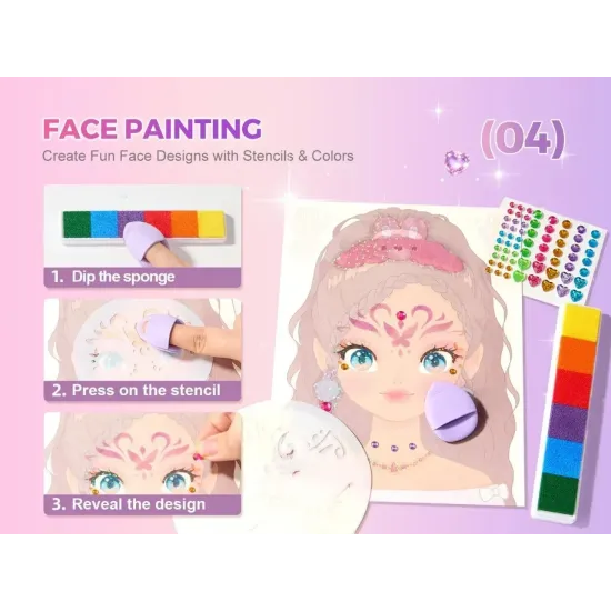 Jarmelo Kreativset Fashion Girls Make-up – Modell JA99421