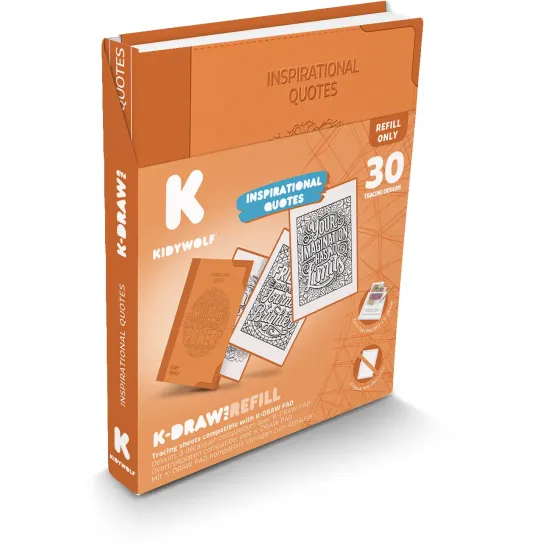 Nachfüllkarten Kidywolf Refill K-Draw Pad Quote Nachfüllkarten Kidywolf Refill K-Draw Pad Quote