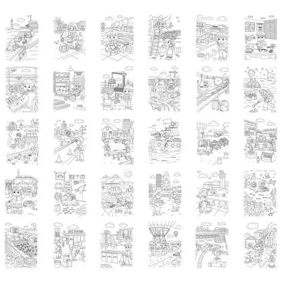 Nachfüllkarten Kidywolf Refill Kidydraw Pad Everyday heroes