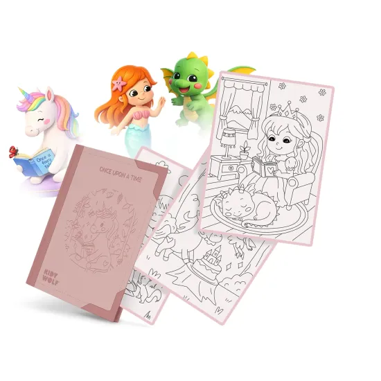 Nachfüllkarten Kidywolf Refill Kidydraw Pad Once upon a time (6+)