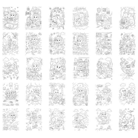 Nachfüllkarten Kidywolf Refill Kidydraw Pad Once upon a time (6+)