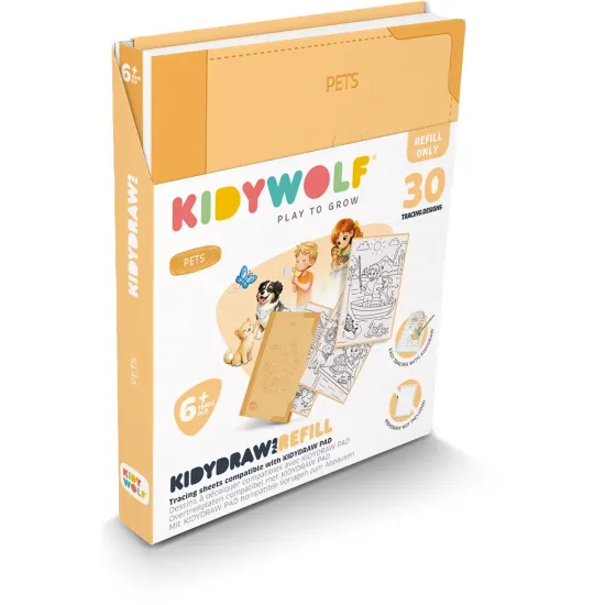 Nachfüllkarten Kidywolf Refill Kidydraw Pad Pets