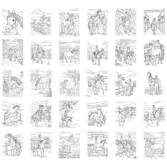 Nachfüllkarten Kidywolf Refill Kidydraw Pad Horses Nachfüllkarten Kidywolf Refill Kidydraw Pad Horses