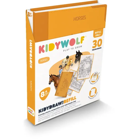 Nachfüllkarten Kidywolf Refill Kidydraw Pad Horses Nachfüllkarten Kidywolf Refill Kidydraw Pad Horses