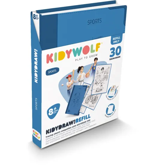 Nachfüllkarten Kidywolf Refill Kidydraw Pad Sports