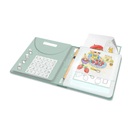 Beleuchtetes Zeichentablett Kidywolf Kidydraw Pad Food around the world Beleuchtetes Zeichentablett Kidywolf Kidydraw Pad Food around the world