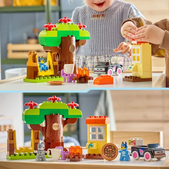LEGO DUPLO 10469 Muffin, Bluey und der Pizzalieferdienst