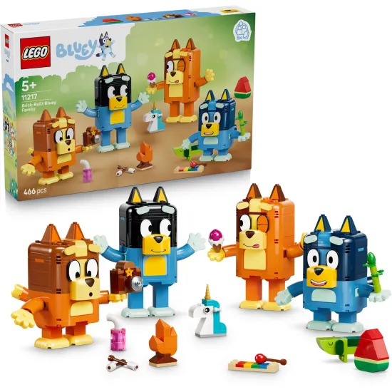 LEGO Bluey 11217 Bluey and her Brick-Built Family