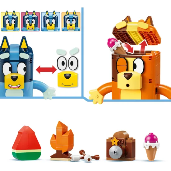 LEGO Bluey 11217 Bluey and her Brick-Built Family