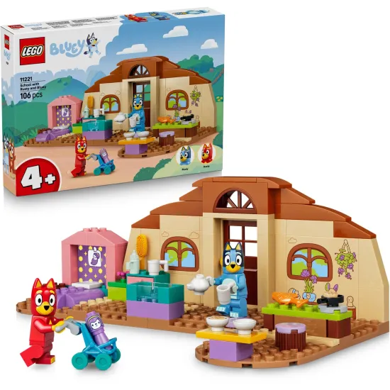 LEGO Bluey 11221 Rusty, Bluey und die Schule