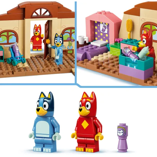 LEGO Bluey 11221 Rusty, Bluey und die Schule