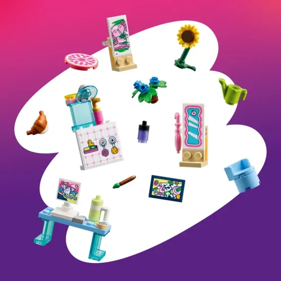 LEGO Friends 42697 Kreativer Koffer und Puppenhaus