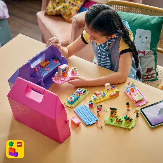 LEGO Friends 42697 Kreativer Koffer und Puppenhaus