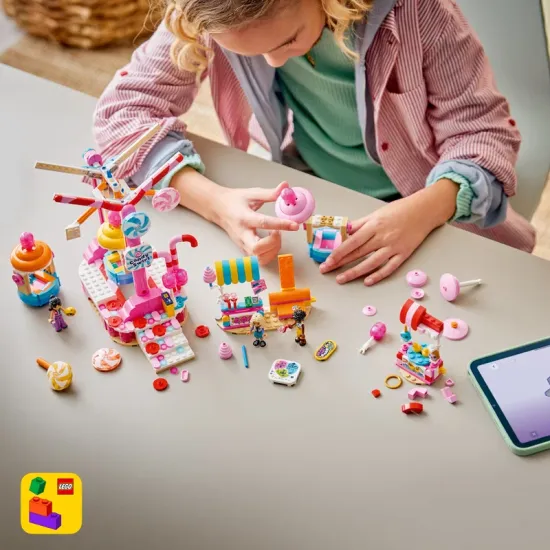 LEGO Friends 42700 Süßigkeiten- und Cupcake-Karussell