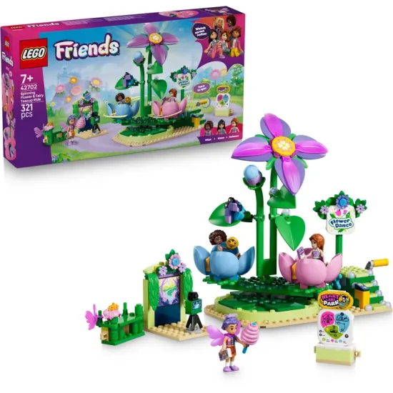 LEGO Friends 42702 Blumen-Karussell mit Feen