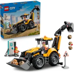 LEGO CITY 60480 Gelber Lader mit Bagger