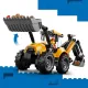 LEGO CITY 60480 Gelber Lader mit Bagger