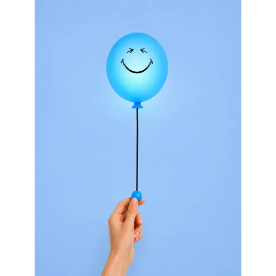 Kinder-Nachtlicht MOB Bubbly Light Smiley World blau Kinder-Nachtlicht MOB Bubbly Light Smiley World blau