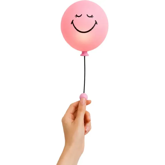 Kinder-Nachtlicht MOB Bubbly Light Smiley World rosa Kinder-Nachtlicht MOB Bubbly Light Smiley World rosa