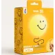 Kinder-Nachtlicht MOB Bubbly Light Smiley World gelb Kinder-Nachtlicht MOB Bubbly Light Smiley World gelb
