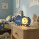 Kinderwecker mit Nachtlicht MOB Dreamy Clock Smiley blau Kinderwecker mit Nachtlicht MOB Dreamy Clock Smiley blau
