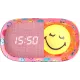 Kinderwecker mit Nachtlicht MOB Dreamy Clock Smiley rosa