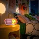 Kinderwecker mit Nachtlicht MOB Dreamy Clock Smiley rosa