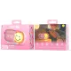 Kinderwecker mit Nachtlicht MOB Dreamy Clock Smiley rosa