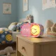 Kinderwecker mit Nachtlicht MOB Dreamy Clock Smiley rosa