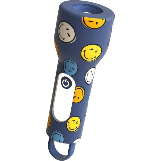 Kinder-Taschenlampe MOB Glowy Smiley Flashlight blau Kinder-Taschenlampe MOB Glowy Smiley Flashlight blau