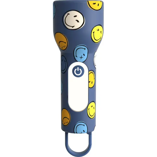 Kinder-Taschenlampe MOB Glowy Smiley Flashlight blau Kinder-Taschenlampe MOB Glowy Smiley Flashlight blau