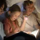 Kinder-Taschenlampe MOB Glowy Smiley Flashlight rosa