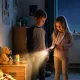 Kinder-Taschenlampe MOB Glowy Smiley Flashlight rosa