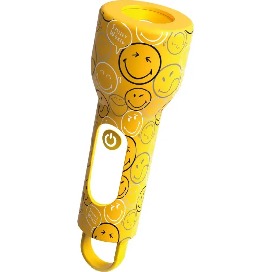 Kinder-Taschenlampe MOB Glowy Smiley Flashlight gelb Kinder-Taschenlampe MOB Glowy Smiley Flashlight gelb