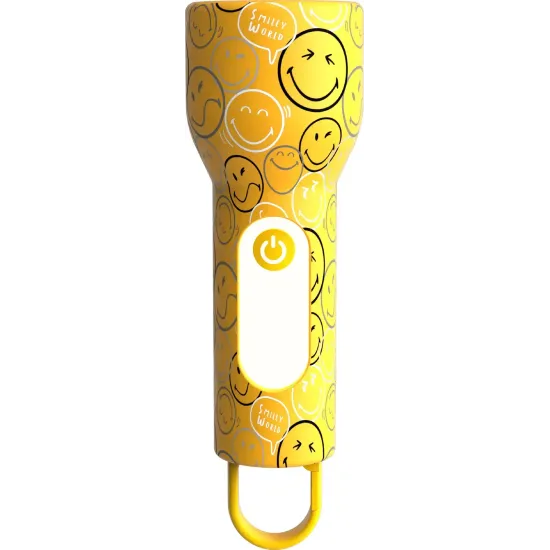 Kinder-Taschenlampe MOB Glowy Smiley Flashlight gelb Kinder-Taschenlampe MOB Glowy Smiley Flashlight gelb