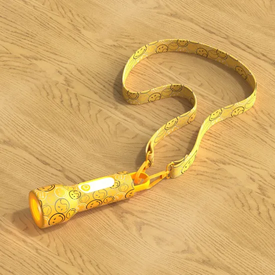 Kinder-Taschenlampe MOB Glowy Smiley Flashlight gelb Kinder-Taschenlampe MOB Glowy Smiley Flashlight gelb